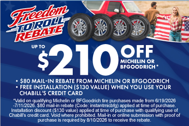 Freedom to Roll Rebate