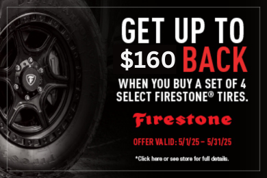 Firestone May Coupon 
