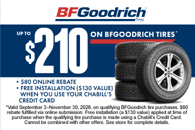 BFGoodrich Rebate